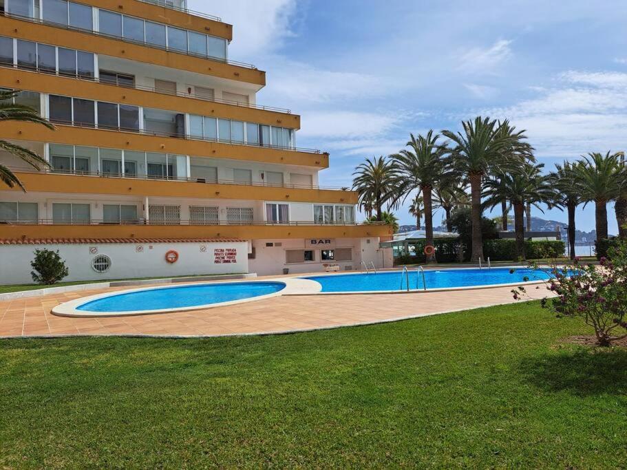 Holiday Center Apartamento Vistas Mar, Acceso Directo Playa Y Piscina ロザス エクステリア 写真